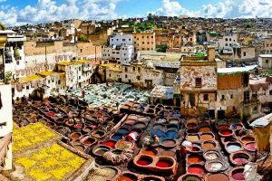 Chouara Tanneries in Fez: morocco tour from tangier